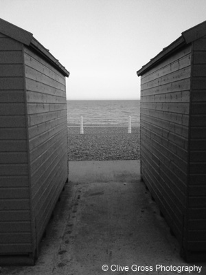 Wooden Beach Huts