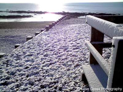 Snow on the Beach