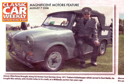 Classic Car Weekly feature