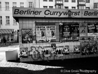 Currywurst Stall Schoenhauser Allee Berlin