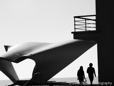 De La Warr Pavilion terrace stage