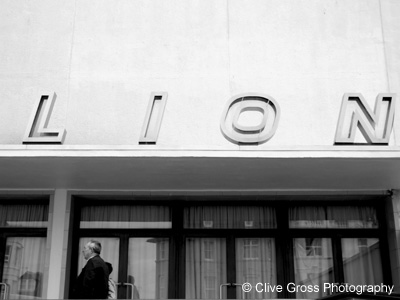 De La Warr Pavilion sign