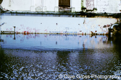 Flooded Devonshire Baths Eastbourne