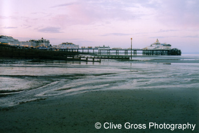 Eastbourne Pier Low Tide