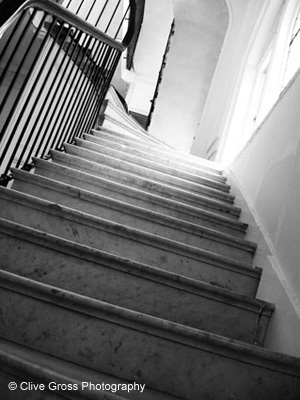 Victorian marble staircase