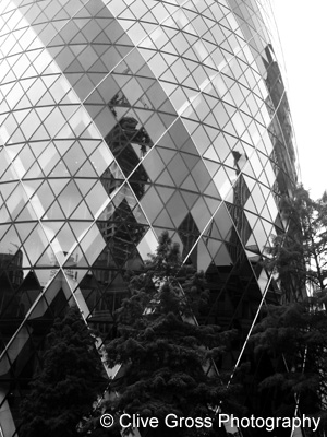 The Gherkin City of London