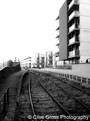 Dockside railway Bristol