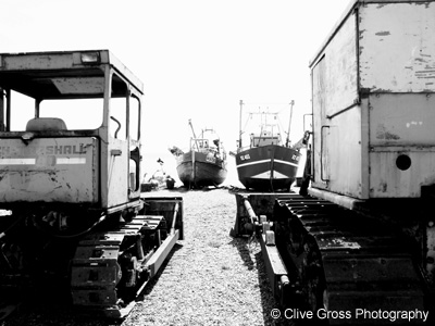 Fishing Boat Tractors Stade Hastings