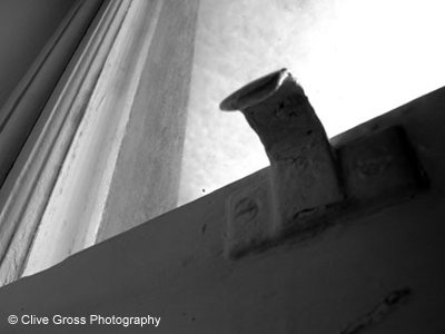 Wooden sash window handle