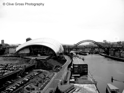 Sage Gallery and Tyne river
