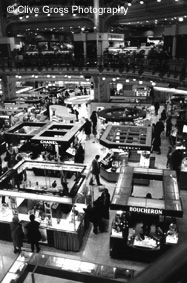 Paris Lafayette Centre stalls