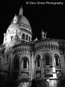 Sacre Coeur at night