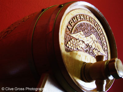 Cafe Relax cognac barrel