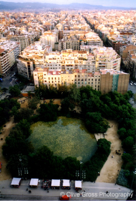 View from Segrada Familia