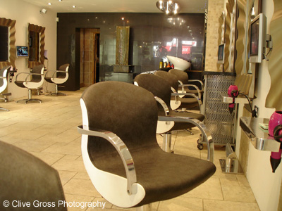 Stars Hair Salon chairs