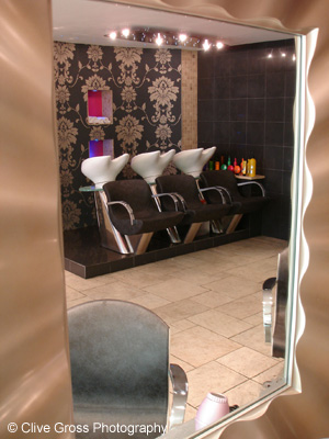 Stars Hair Salon mirror