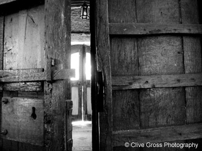 Stone Parish Church wooden doors