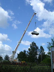 Hanging Trabant