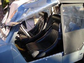 restored Kubelwagen interior