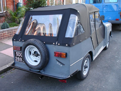 restored Kubelwagen rear