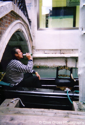 Gondolier beer break
