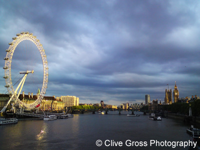 London Eye Palace of Westminster