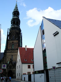 Zwickau church spire