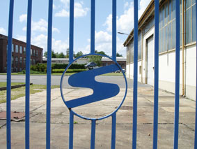 Zwickau Trabant Factory gates